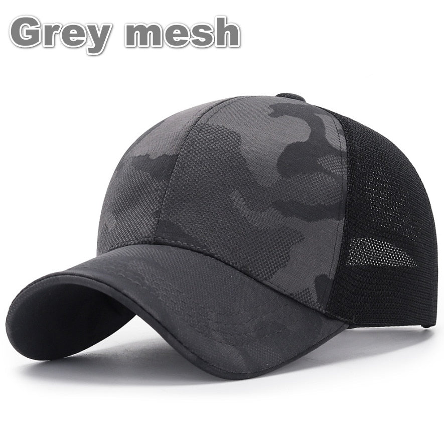 CLIMATE Men's Baseball Cap Caps Camouflage for Men Camouflage Camo Cap Outdoor Cool Army Military Hunting Hunt Sport Cap for Man