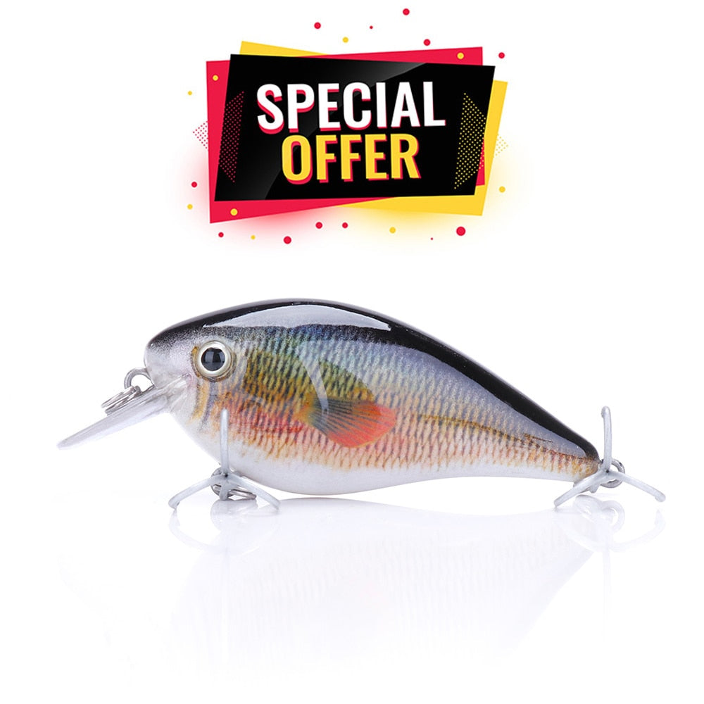 VTAVTA Special Offer 6cm 12g Crankbaits Fishing Lure For Pike Floating Wobblers (Limited)