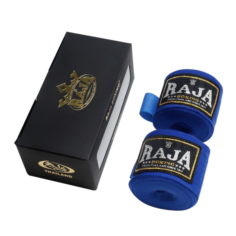 2 Rolls 2-4.5m Polyester Boxing Bandage Sanda Muay Thai Taekwondo Kickboxing Boxing Gloves Hand Gloves Training Bandages