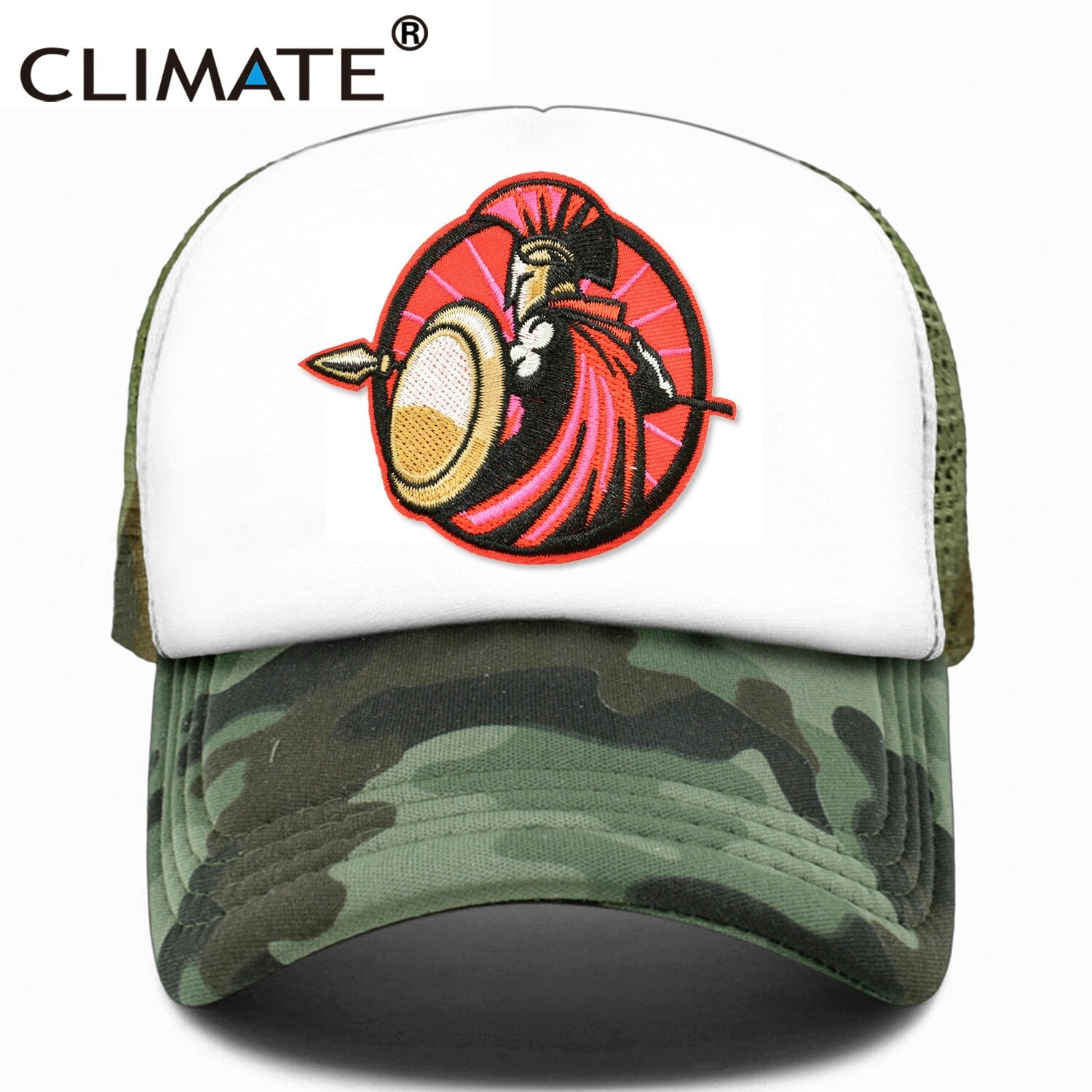 CLIMATE Rome Cap Trucker Baseball Cap Sparta Roman Soldiers Cap Cool Summer Cap