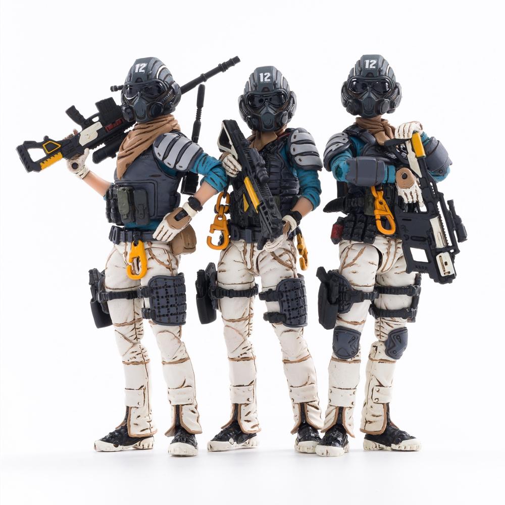 JOYTOY Action Figures (3PCS/Set) Starhawk 12th Peron Patrol Military Soldier  Model Toys Collection