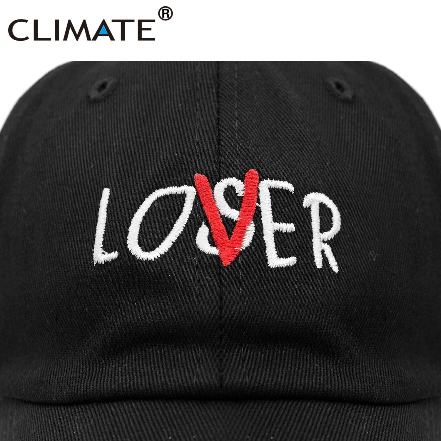 CLIMATE Lover Loser Cap Losers Club Black Cool Cap Hat Men Women It Inspired Black Cotton Baseball Cap Hat for Men Women Youth