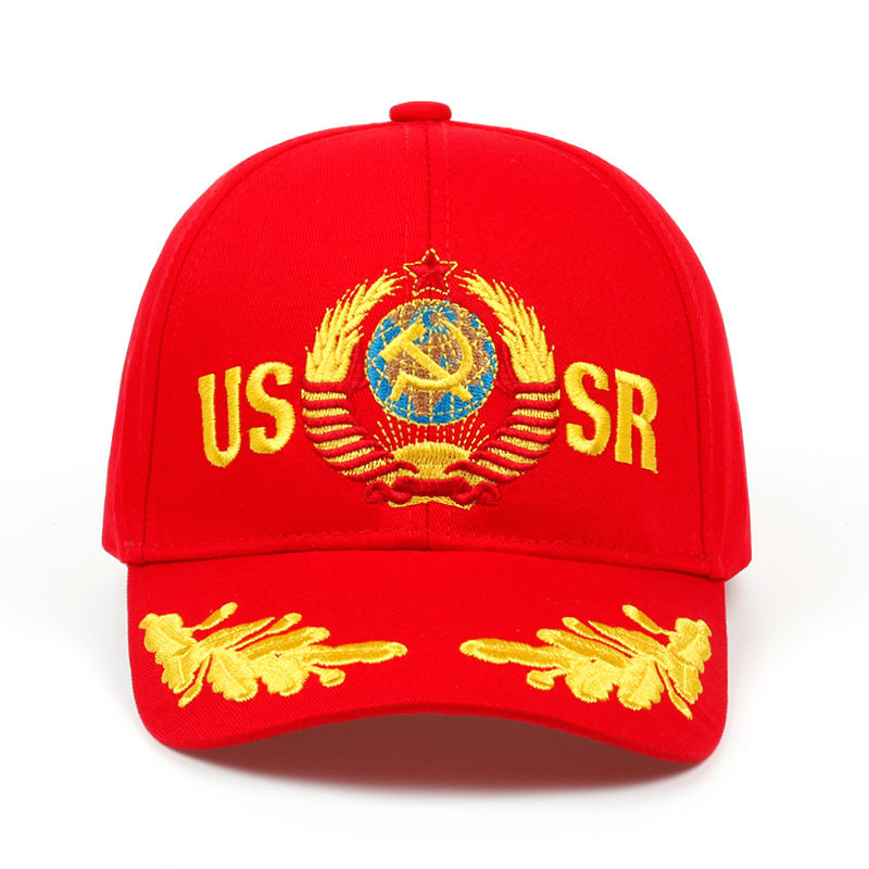 Unisex CCCP / USSR National Emblem Baseball Cap Cotton Snapback Caps Adjustable