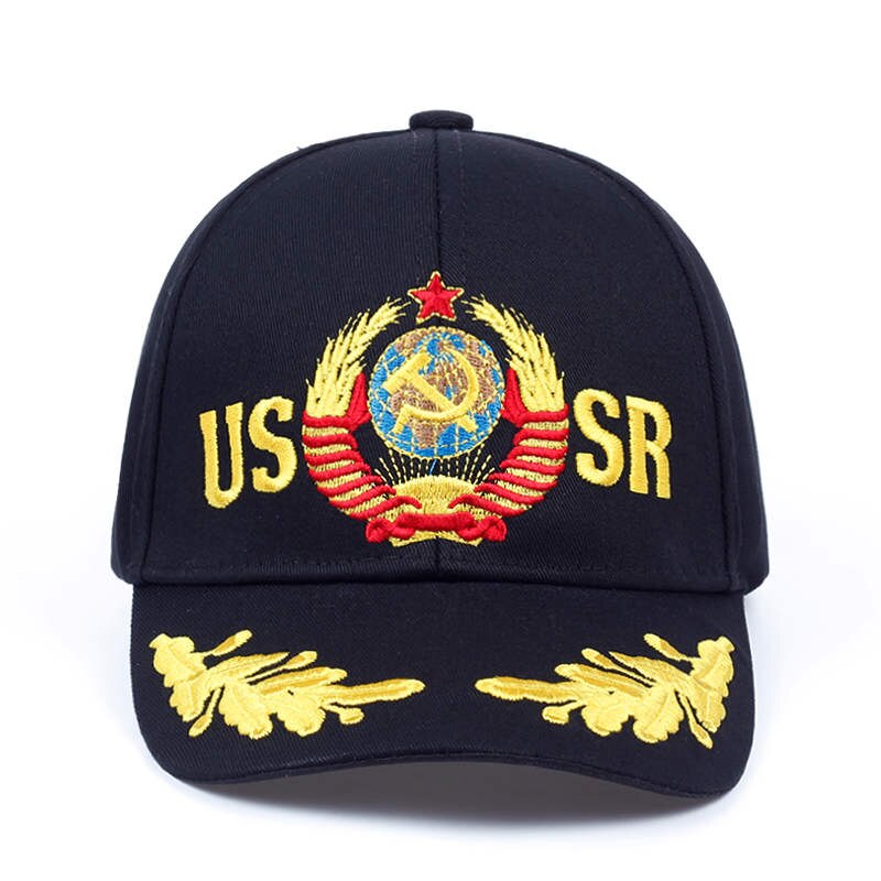 Unisex CCCP / USSR National Emblem Baseball Cap Cotton Snapback Caps Adjustable