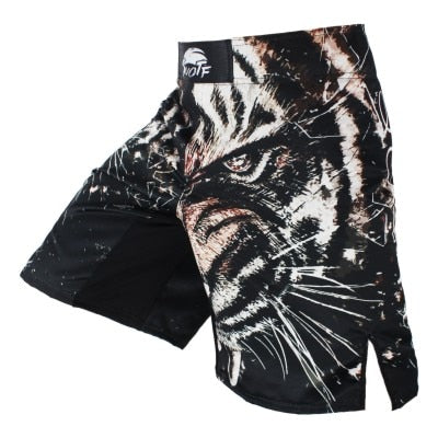 Clearance MMA shorts Tiger Muay Thai Technical performance Falcon shorts clothing thai boxing boxeo mma pants  sports boxing mma