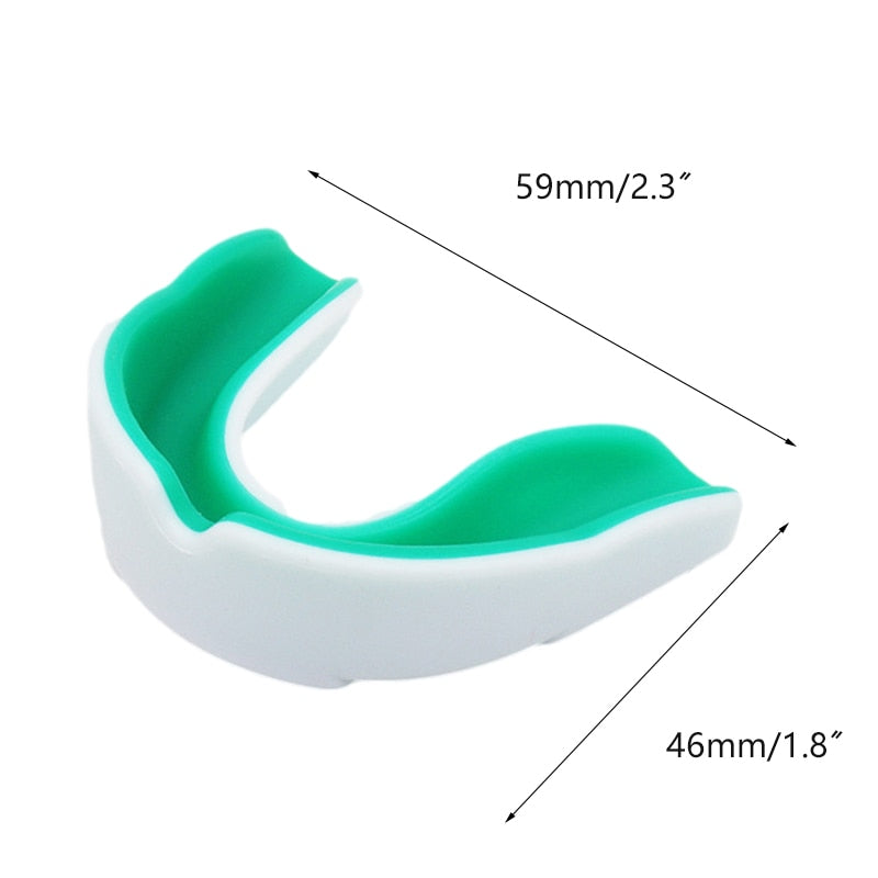 Sports EVA Mouth Guard Mouthguard Tooth Brace Basketball Boxing Teeth Protector Kids Adults Muay Thai Safety Fitness Mouthguard