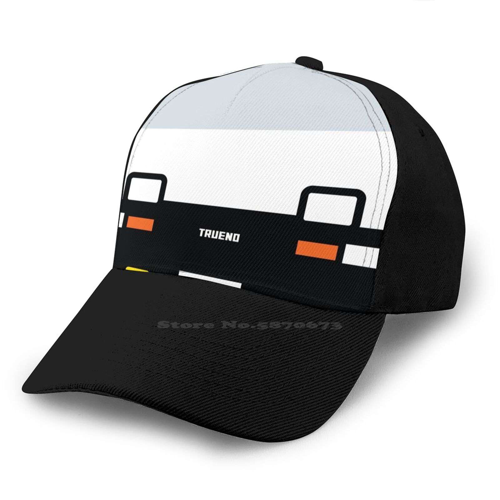 Toyota Trueno Ae86 Minimal Front Black Gray Navy Army Fashion Cap Hat Toyota Initial D Anime Trueno Toyota Trueno Ae86 Car Cars