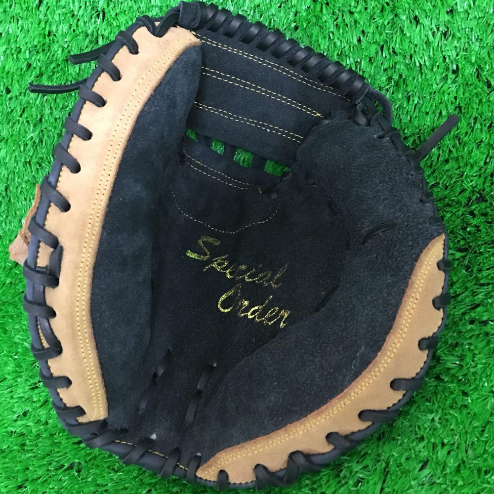 For Sale fast delivery DL glove new design durable soft feel cowhide leather 32'' catcher's mitt