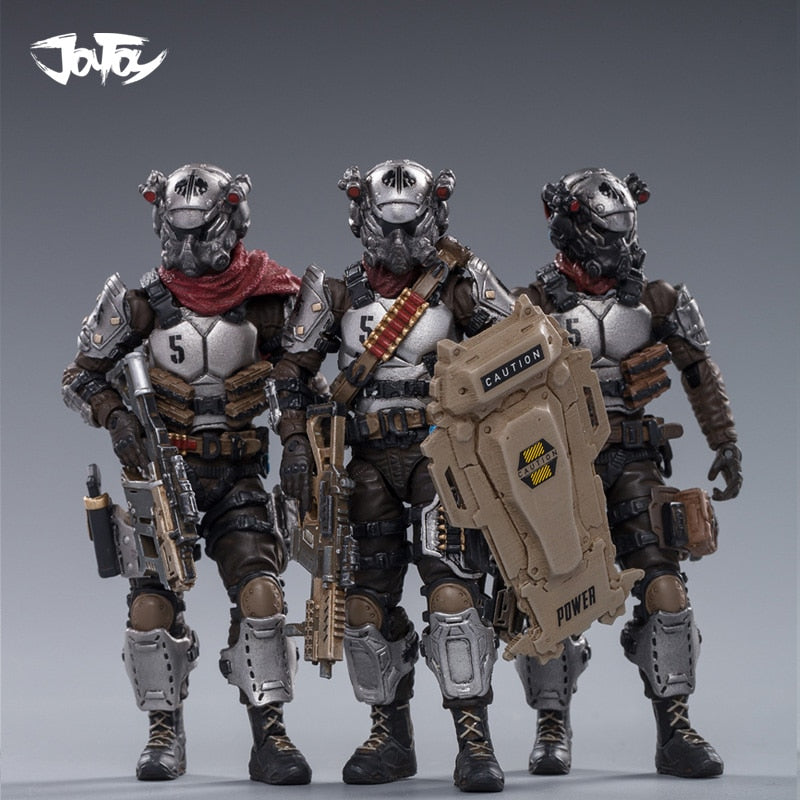 1/18 JOYTOY Action Figure HELL SKULL HELL's Fifth Soilders Collectible Toy Military Model Christmas Gift For Men