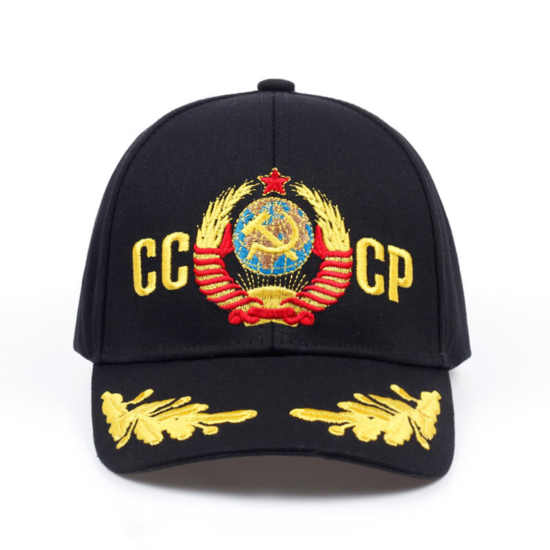 Unisex CCCP / USSR National Emblem Baseball Cap Cotton Snapback Caps Adjustable