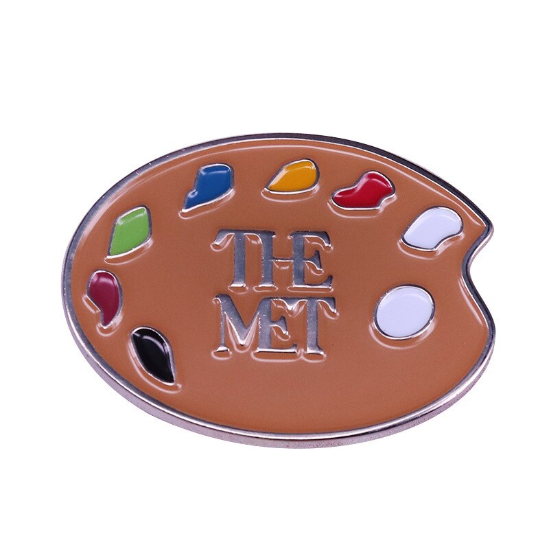 Van Gogh Palette Brooch Art Lovers Badge