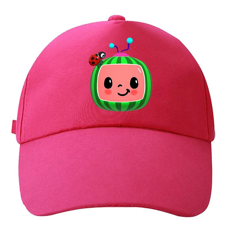 Coco melon Cartoon Baseball Caps Ball Hat for Kids Pupil Child Boys Girls' Designers Summer Snapback Sports Cap Each Hats