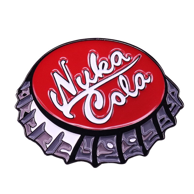 "Nuka Cola"-Fun Inspiration Badge for Bottle Cap Brooch