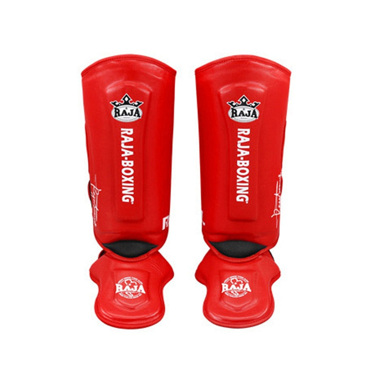 Boxing shin guard Sanda Combat Training Match Protection Suit Head Protector Leg Protector Taekwondo Boxing backpack