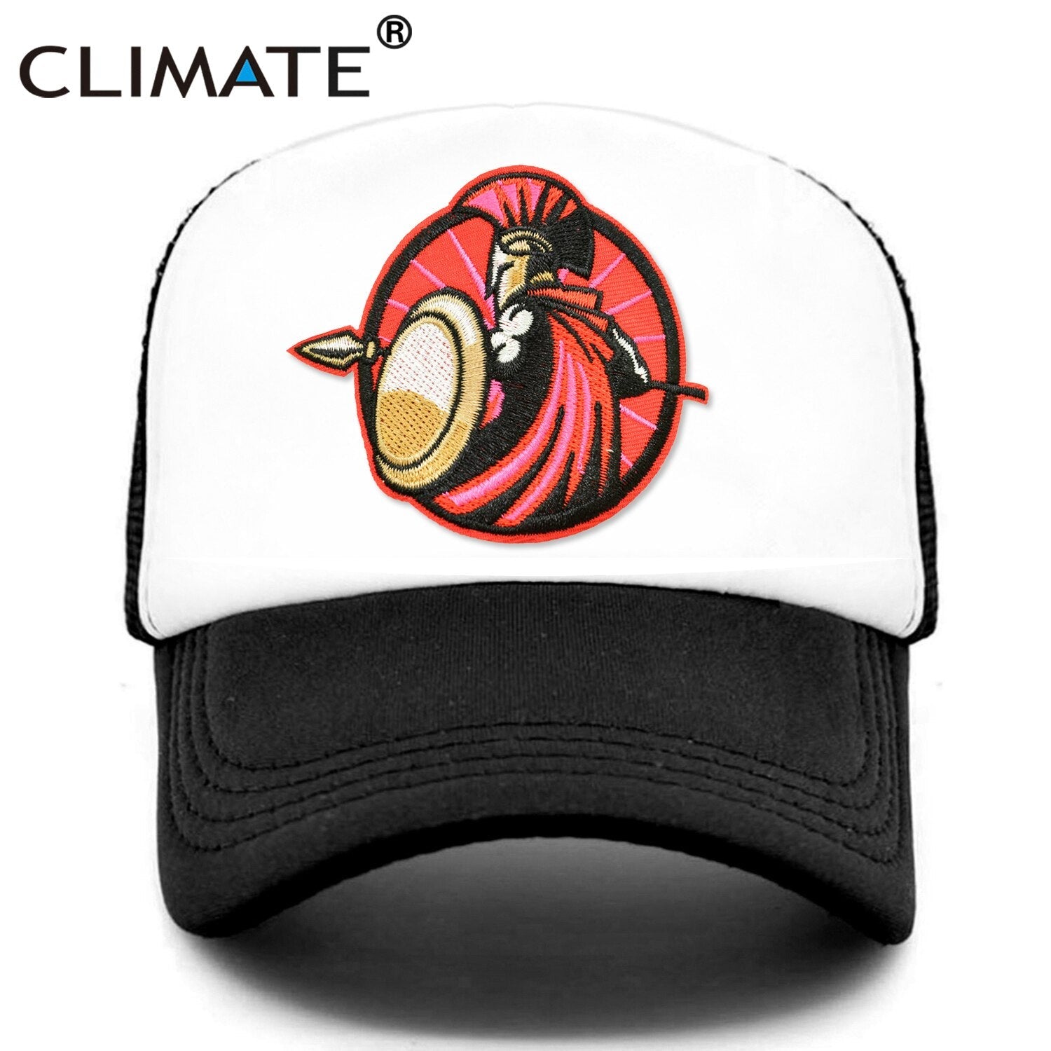 CLIMATE Rome Cap Trucker Baseball Cap Sparta Roman Soldiers Cap Cool Summer Cap