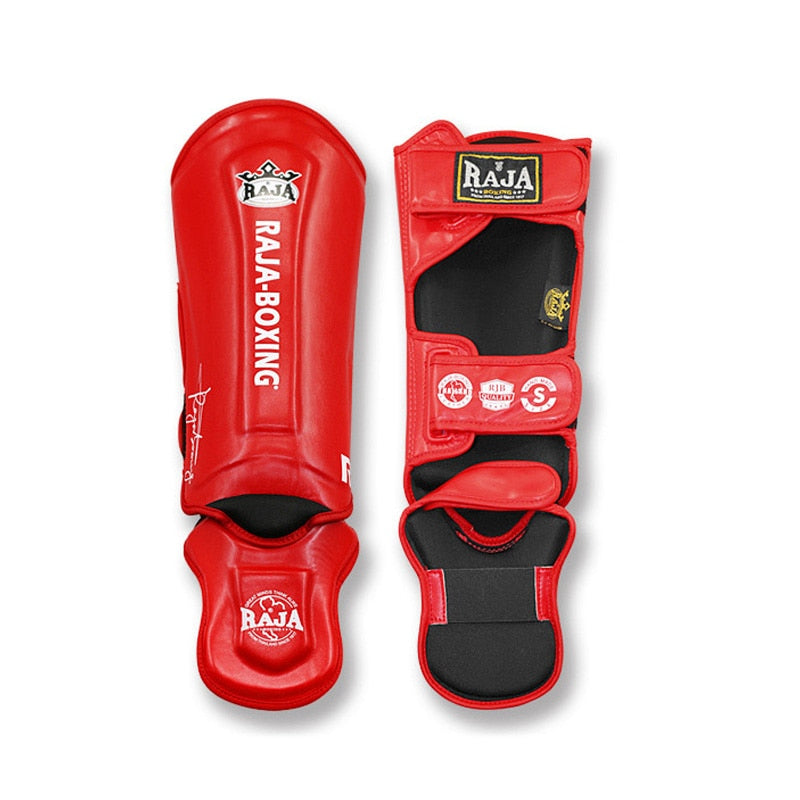 Boxing shin guard Sanda Combat Training Match Protection Suit Head Protector Leg Protector Taekwondo Boxing backpack