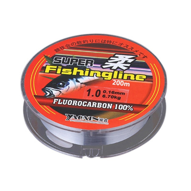 Fishing Line Super Strong Nylon Not Fluorocarbon Tackle Non-Linen Multifilament  Fishing Line 100/200/500M рыбалка