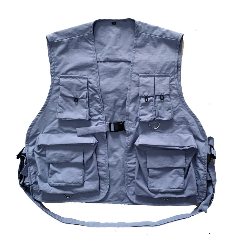 Hiking Military Tactical Vest Men Women Fishing Pockets Jacket Vests Travelling