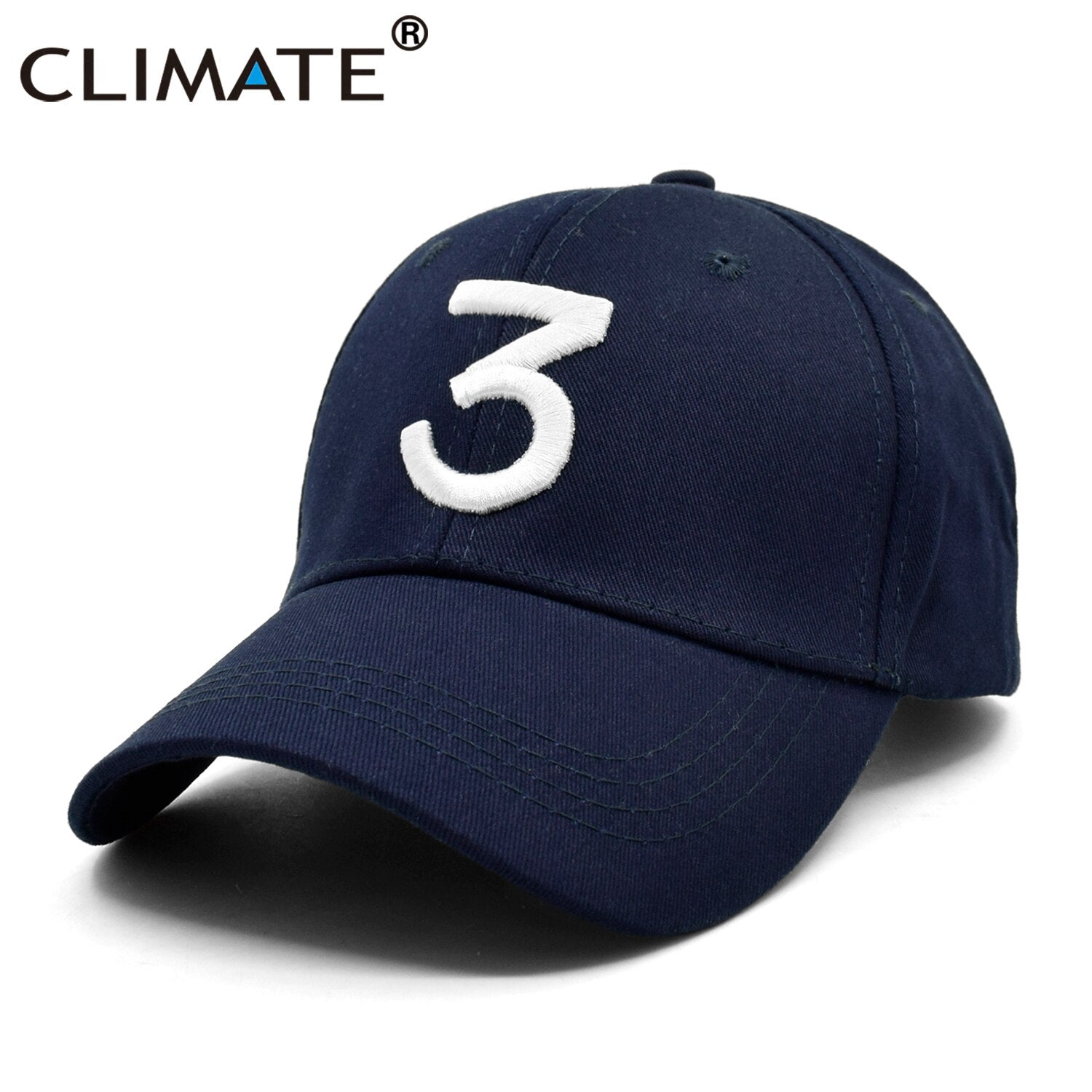 CLIMATE Rapper Cap Men Hip Hop Baseball Cap Rapper 3 Streetwear Chance Hat Caps