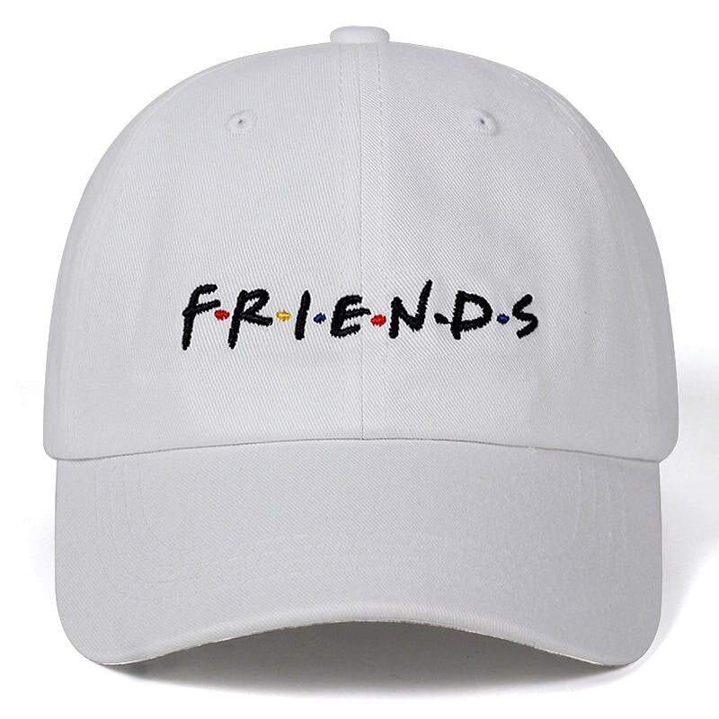 2019 new fashion FRIENDS embroidered baseball cap couple universal dad hat cotton outdoor sun hats casual golf caps