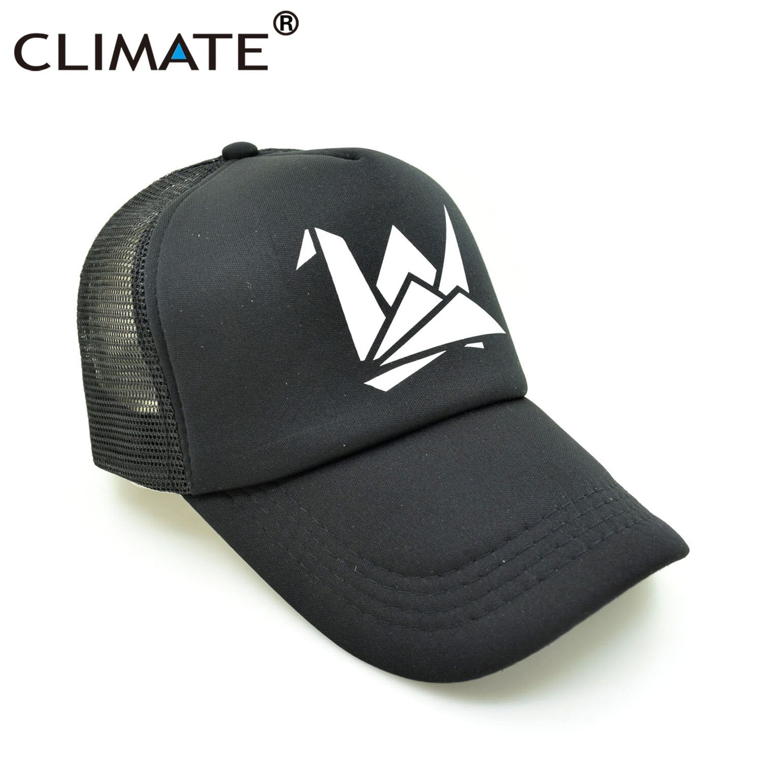 CLIMATE Prison Paper Crane Black Trucker Caps Fox River Summer Cool Cap Break Michael Scofield Fans Mesh Summer Trucker Caps Hat