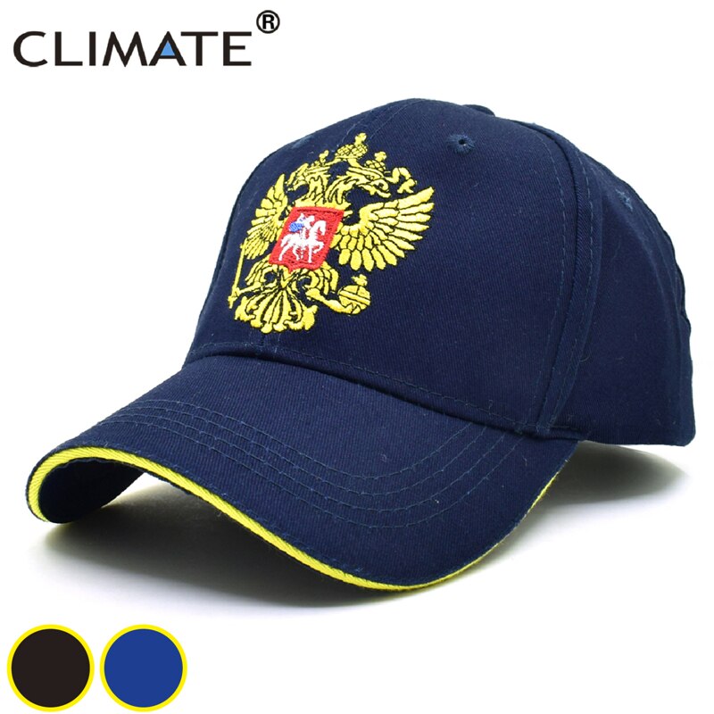 CLIMATE Russia Baseball Cap Russia Russian National Emblem Cap Russian Sport Adjustable Cool Baseball Caps for Adult Women Men