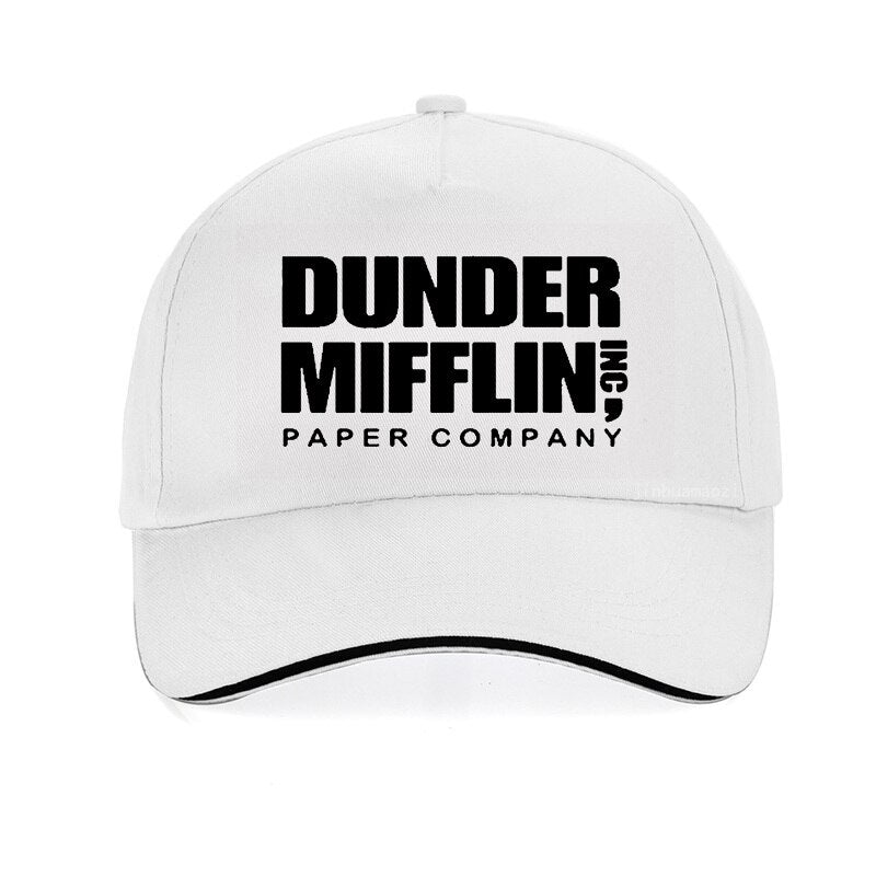 Company cap Men Women fashion The Office TV Show Dunder Mifflin Paper Baseball caps Brand Unisex Dad hat snapback gorra hombre