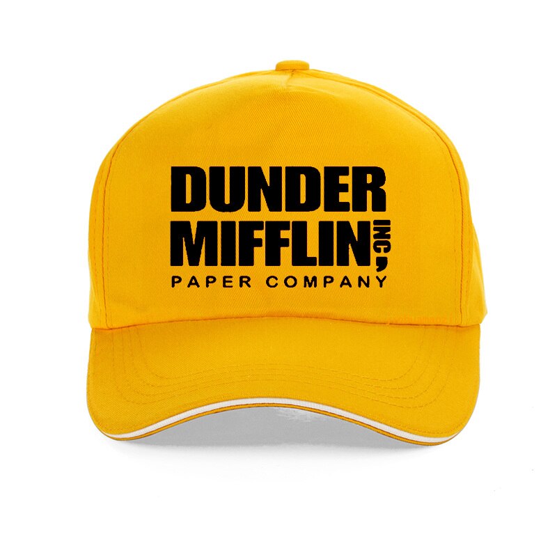 Company cap Men Women fashion The Office TV Show Dunder Mifflin Paper Baseball caps Brand Unisex Dad hat snapback gorra hombre