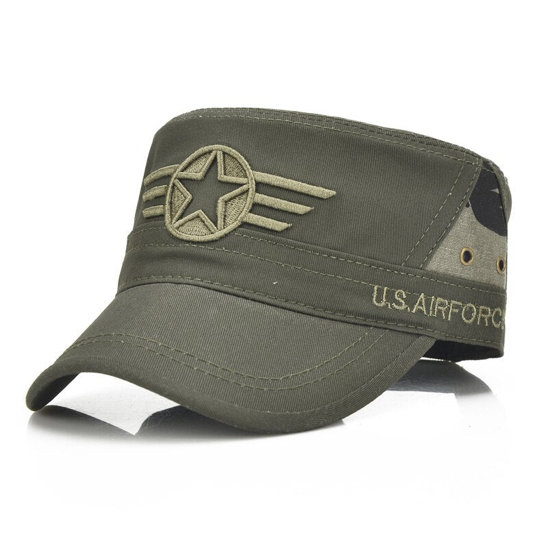 CLIMATE Men Army Cap Military AIRFORCE Caps Men Army Camouflag Hat Cap Men Star