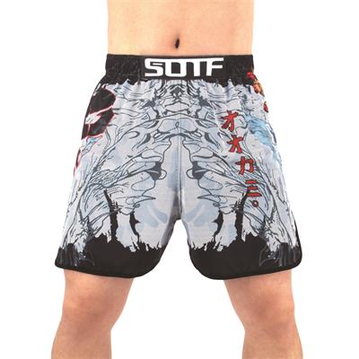 SOTF mma Venomous snake Stretch fabric Men Women geometric boxing shorts Tiger Muay Thai mma shorts boxing clothing fight shorts