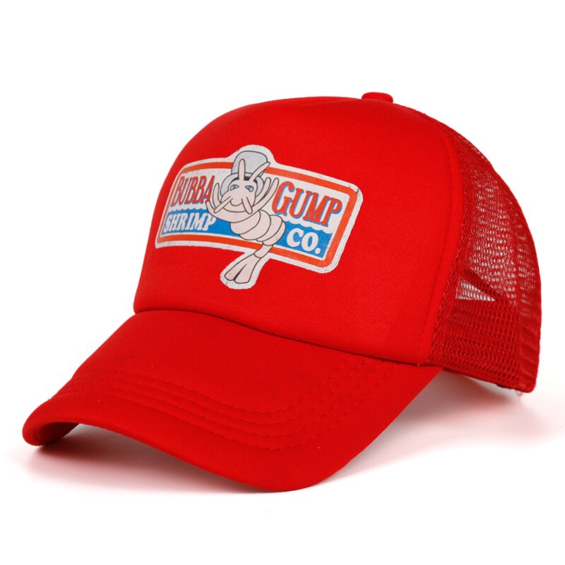 2019 new BUBBA GUMP Cap SHRIMP CO Truck Baseball Cap Men Women Sport Summer Snapback Cap Hat Forrest Gump Adjustable Hat