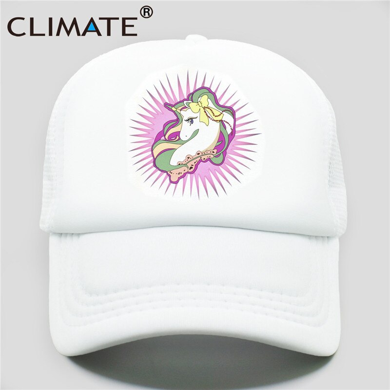 CLIMATE Unicorn Cap for Girls Hat Unicorn Pink Rose Cute Cap Lovely Summer Caps