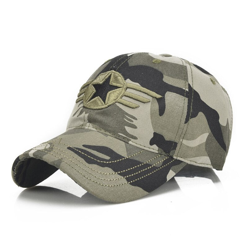 CLIMATE Men Army Cap Military AIRFORCE Caps Men Army Camouflag Hat Cap Men Star