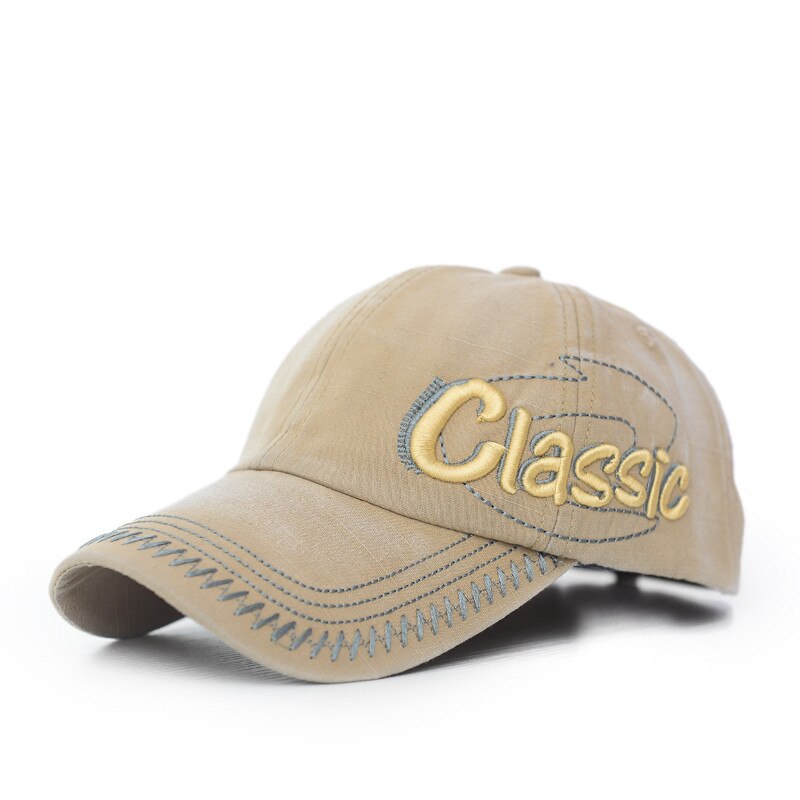 CLIMATE Men Classic Baseball Caps Men Heavy Washed Denim Cap Jeans Wear Classic