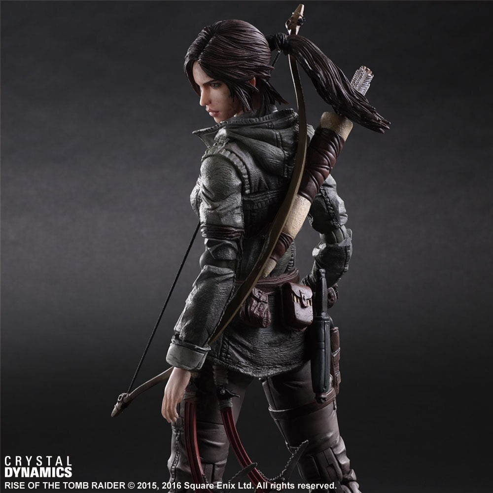 PLAY ARTS 26cm Tomb Raider Lara Croft Action Figure Model Toys