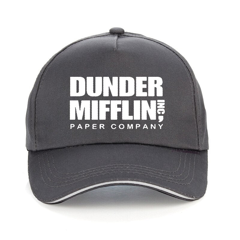 Company cap Men Women fashion The Office TV Show Dunder Mifflin Paper Baseball caps Brand Unisex Dad hat snapback gorra hombre