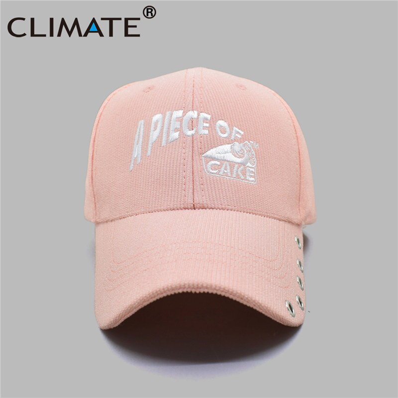 CLIMATE Youth Men Women New Cool Baseball Caps Young Corduroy Youth A Piece Of Cake Sport Warm Adjustable Hat Caps For Youth Men