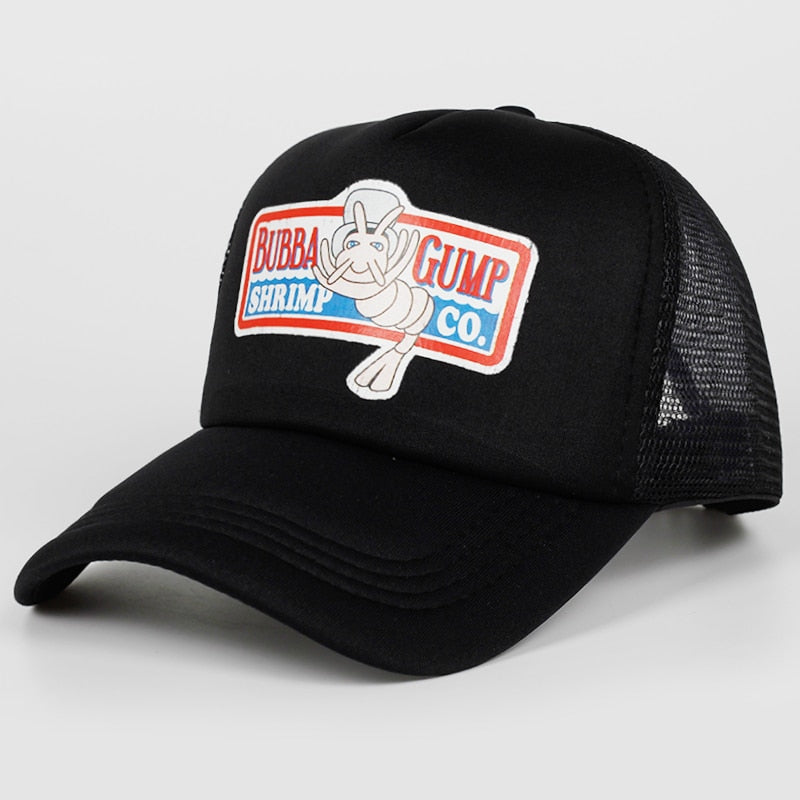 2019 new BUBBA GUMP Cap SHRIMP CO Truck Baseball Cap Men Women Sport Summer Snapback Cap Hat Forrest Gump Adjustable Hat