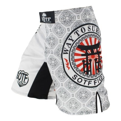 SOTF Boxing Training Fitness Muay Thai Pants boxing shorts muay thai boxing shorts muay thai short kickboxing mma short mma