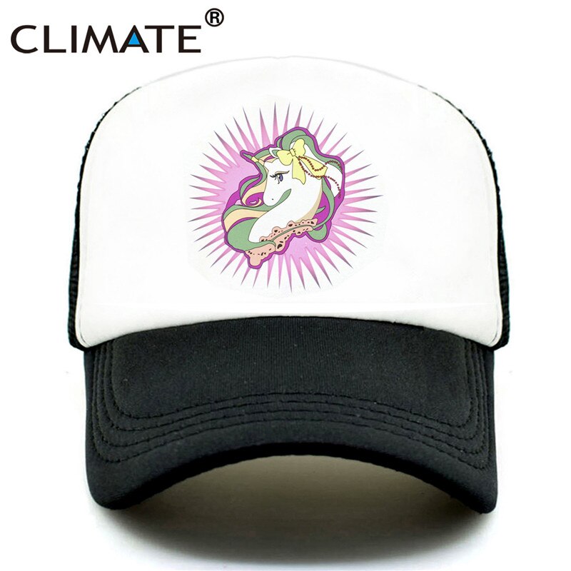 CLIMATE Unicorn Cap for Girls Hat Unicorn Pink Rose Cute Cap Lovely Summer Caps