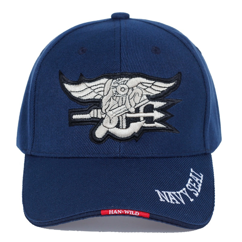 High Quality Mens US NAVY Baseball Cap Navy Seals Cap Tactical Army Cap Trucker