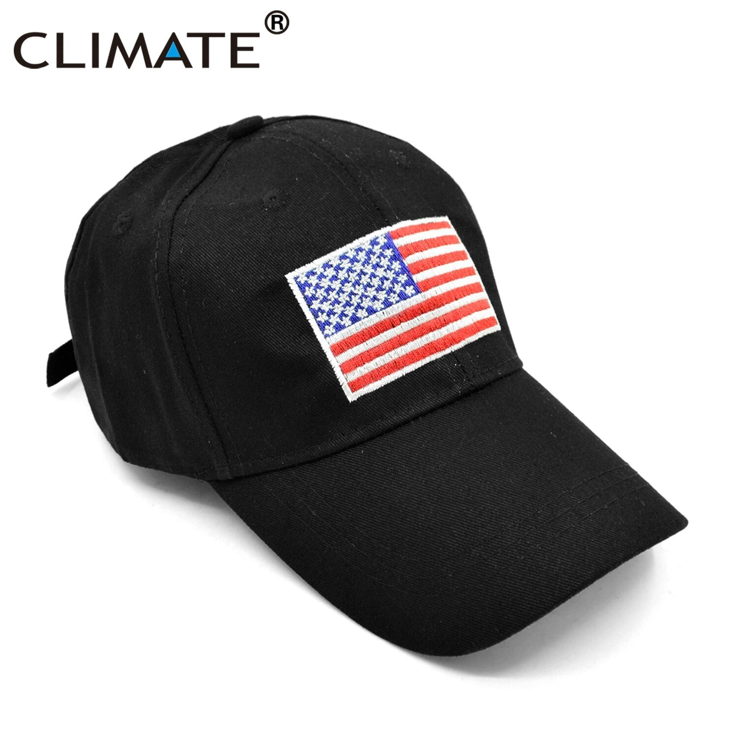 CLIMATE USA Flag Caps Cap USA The United States National Day Dad Cap Hats Votes