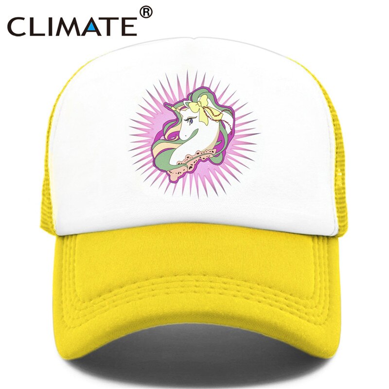 CLIMATE Unicorn Cap for Girls Hat Unicorn Pink Rose Cute Cap Lovely Summer Caps