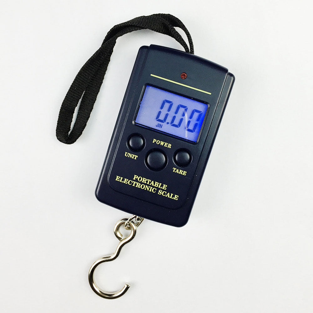 Portable Fishing  Electronic Scale Digital Handy Hanging Luggage ABS  Plastics Stainless Steel Hook Sea Fishing Accessories