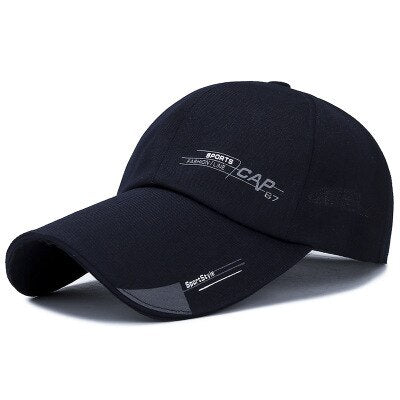 high quality spring autumn simple long eaves baseball cap men sun visor leisure