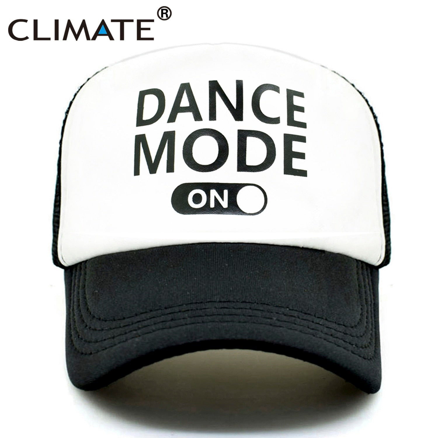 CLIMATE Funny Dancer Trucker Cap Men Dance Mode Funny Caps Cool Summer Hip Hop Street Dancer Trucker Caps Cool Mesh Caps Hat Man