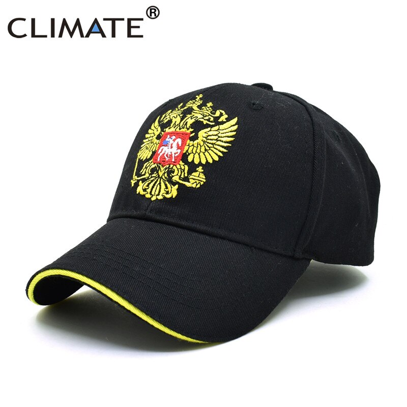 CLIMATE Russia Baseball Cap Russia Russian National Emblem Cap Russian Sport Adjustable Cool Baseball Caps for Adult Women Men