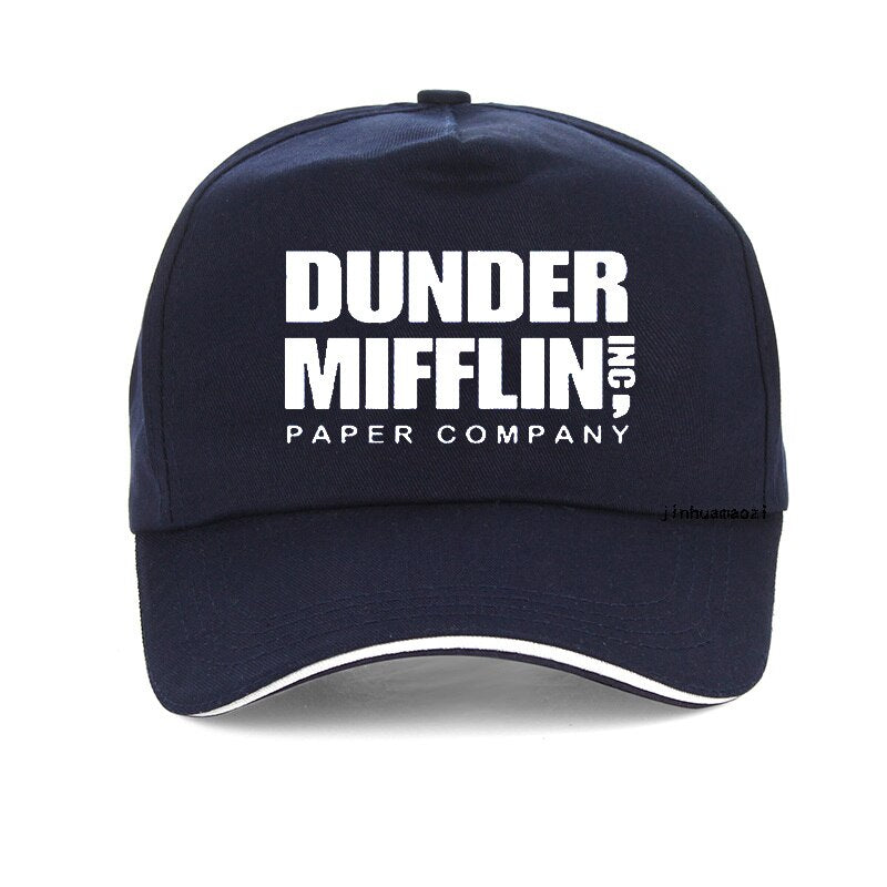 Company cap Men Women fashion The Office TV Show Dunder Mifflin Paper Baseball caps Brand Unisex Dad hat snapback gorra hombre