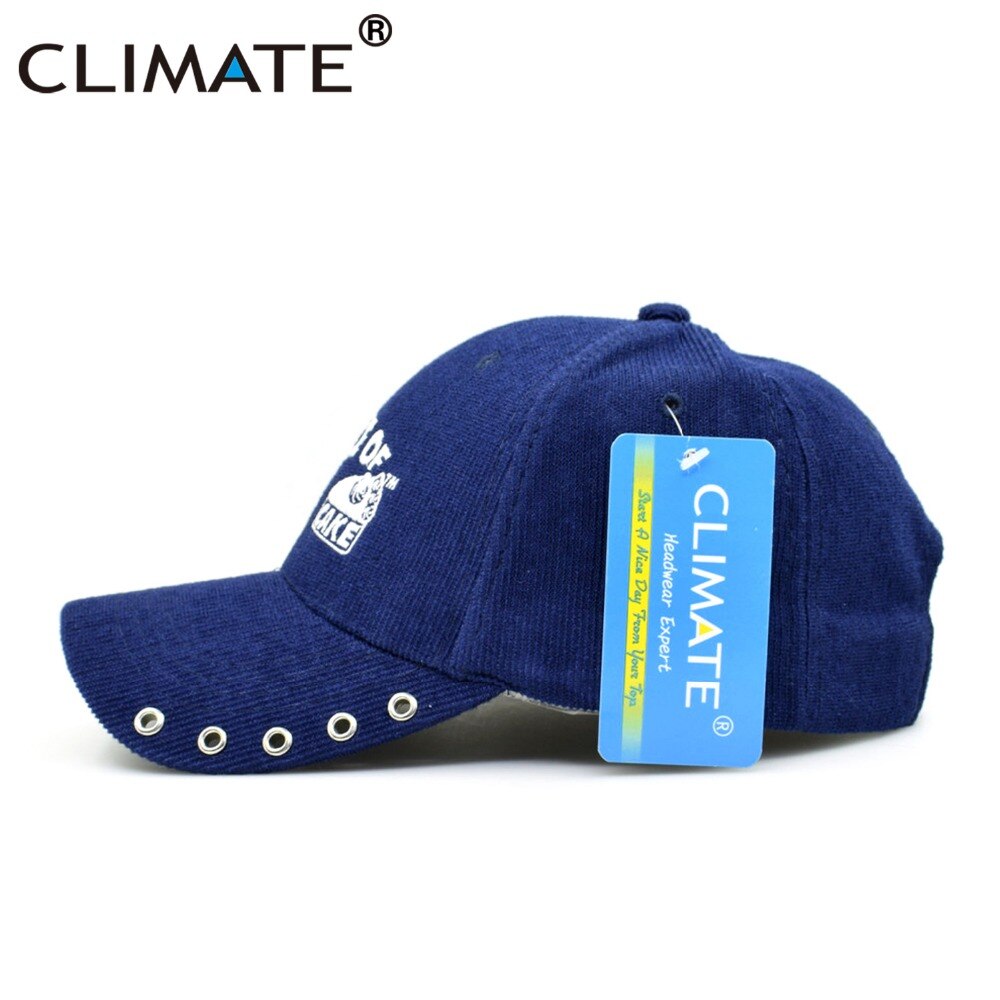 CLIMATE Youth Men Women New Cool Baseball Caps Young Corduroy Youth A Piece Of Cake Sport Warm Adjustable Hat Caps For Youth Men