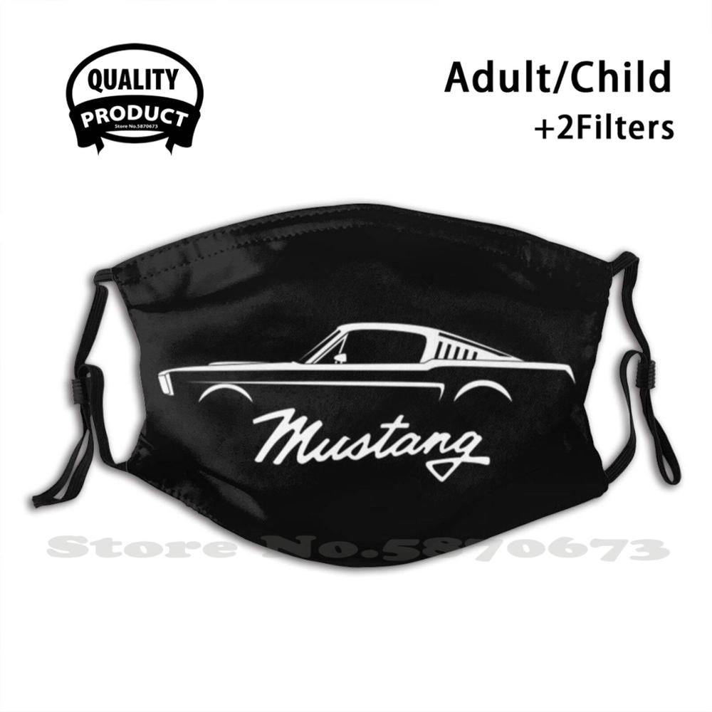 Ford Mustang Men Women Child Beanies Knitted Hats Autumn Winter Ford Mustang Shelby Gt 500 Gt350 Super Snake Super Car Muscle